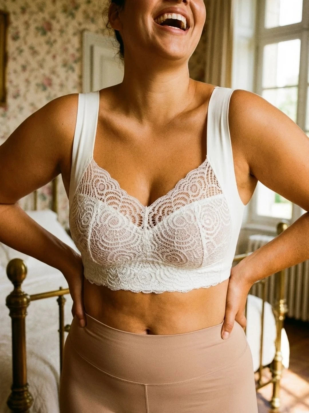 Reggiseno Nuvola™ | Sostegno naturale, pizzo ultra-morbido, comfort assoluto